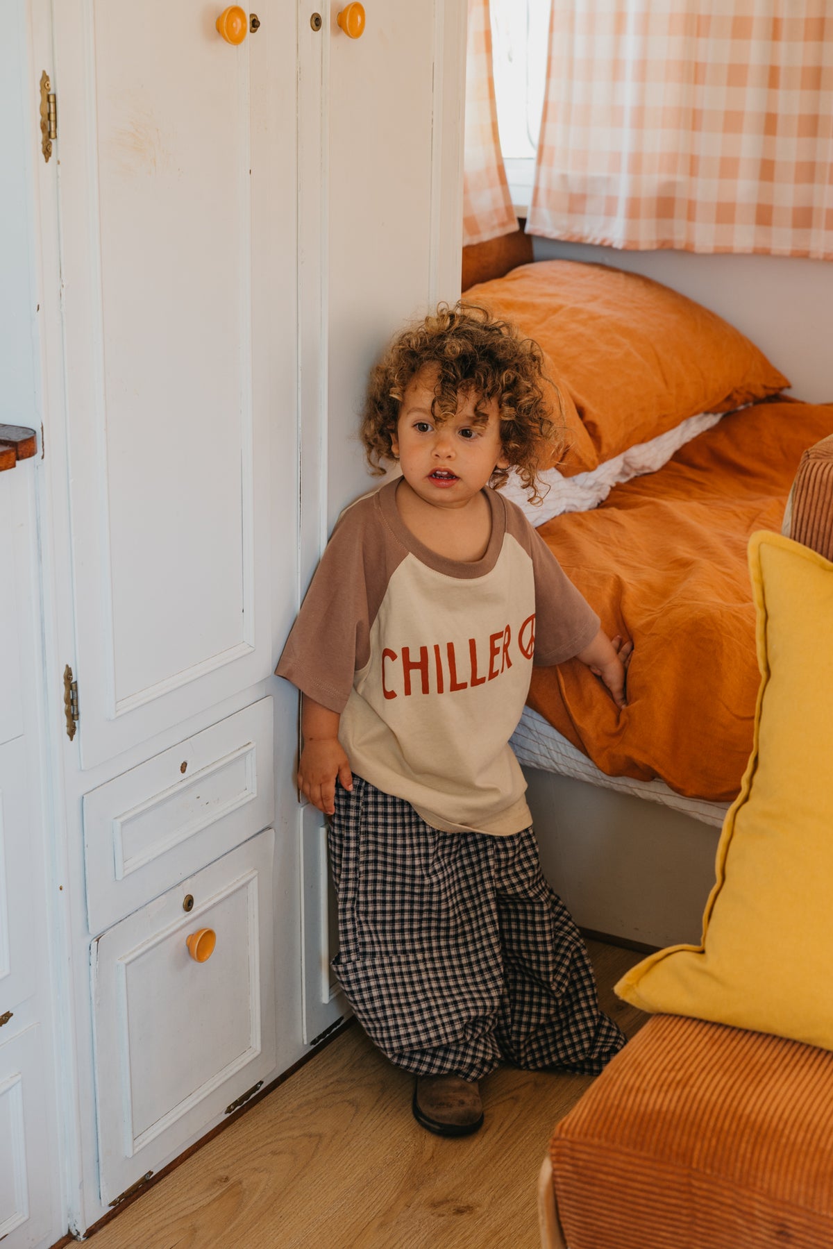 Dreamer Soft Mustard T-Shirt - Kinder