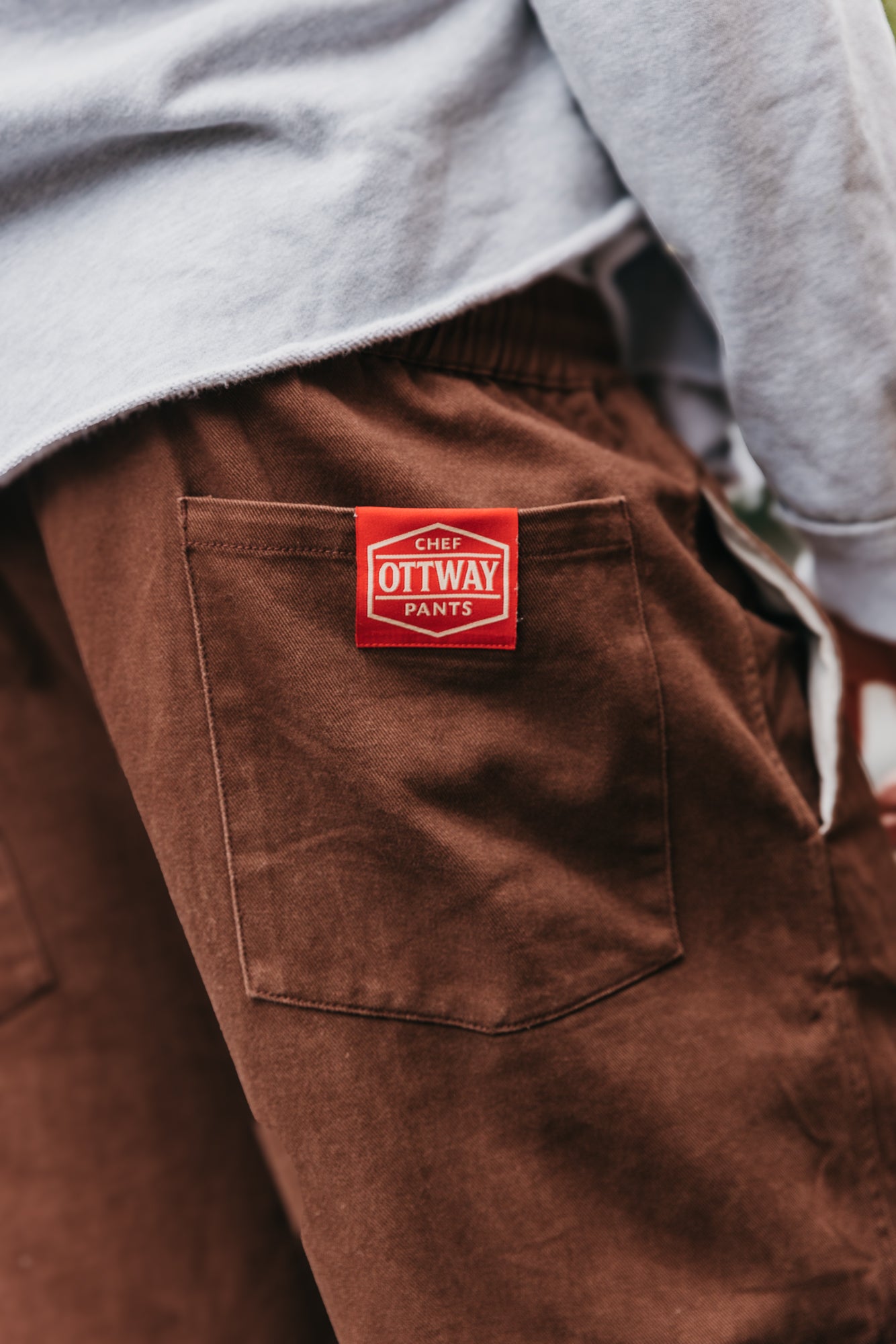 Chef Ottway Pants - Dark Brown
