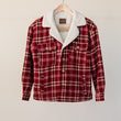 Load image into Gallery viewer, Rover - Burgundy Flannel Jacket