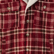 Load image into Gallery viewer, Rover - Women Burgundy Flannel Jacket