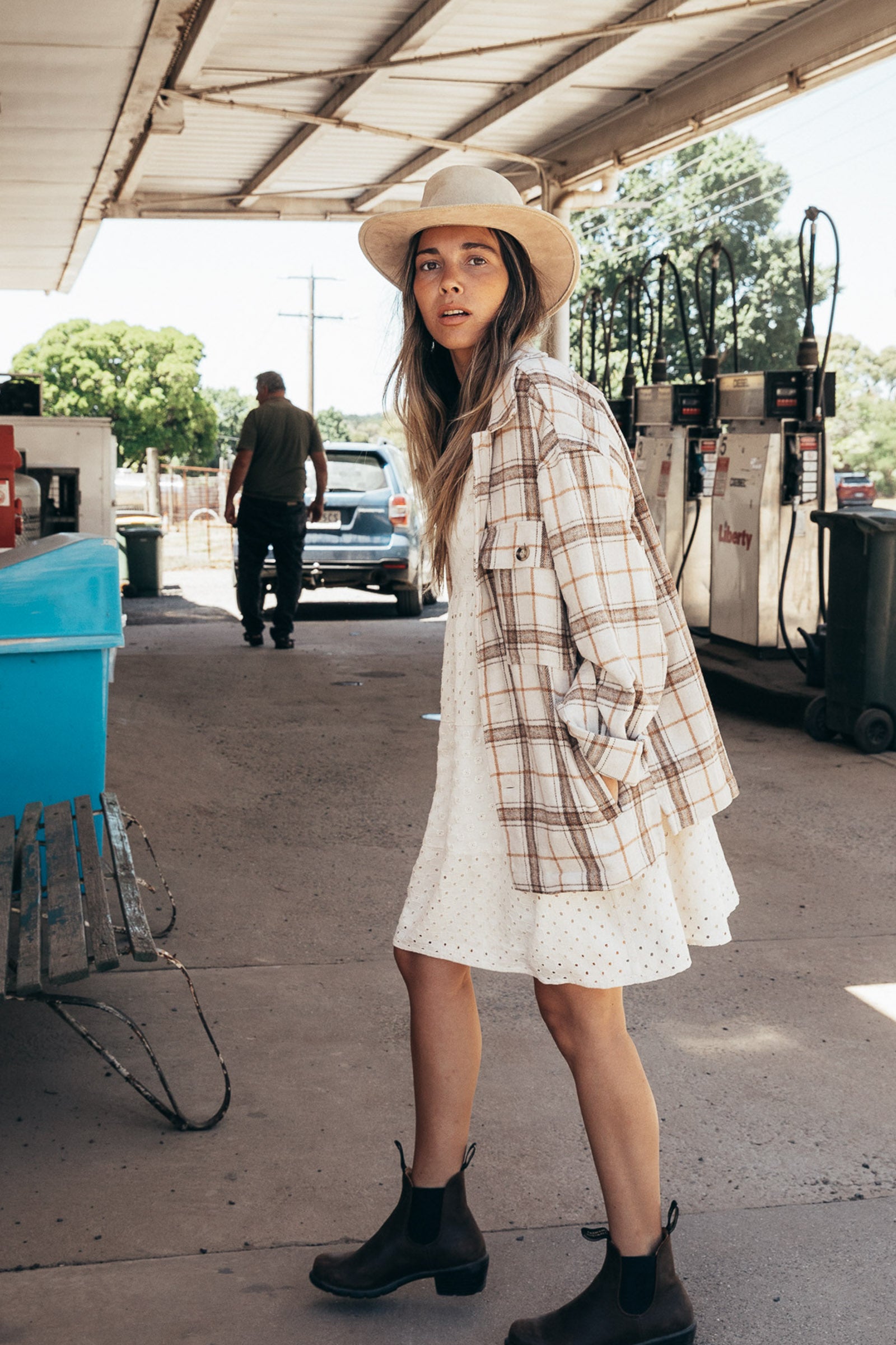 ステッドマン - レディース フランネルシャツ/ジャケット