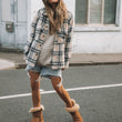 Load image into Gallery viewer, Lenny - Women Cream Flannel Shirt/Jacket