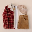 Load image into Gallery viewer, Rover - Women Burgundy Flannel Jacket