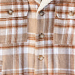 Load image into Gallery viewer, Parker - Women Brown Flannel Jacket
