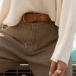 Load image into Gallery viewer, Soleil - Handcrafted Leather Waist Belt