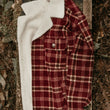 Load image into Gallery viewer, Rover - Burgundy Flannel Jacket