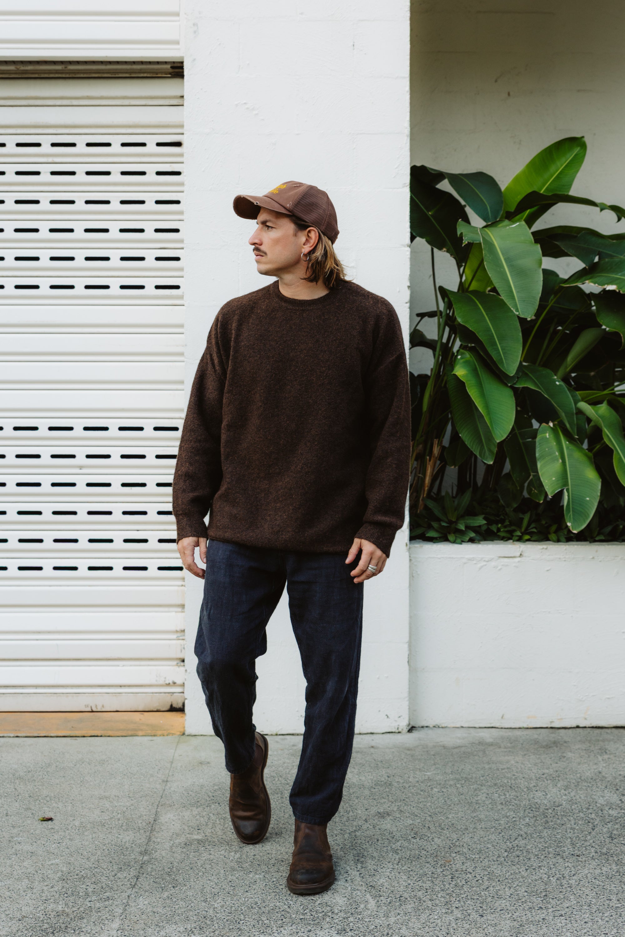 Bradford Knit - Dark Brown