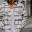Load image into Gallery viewer, Bransby - White Flannel Jacket