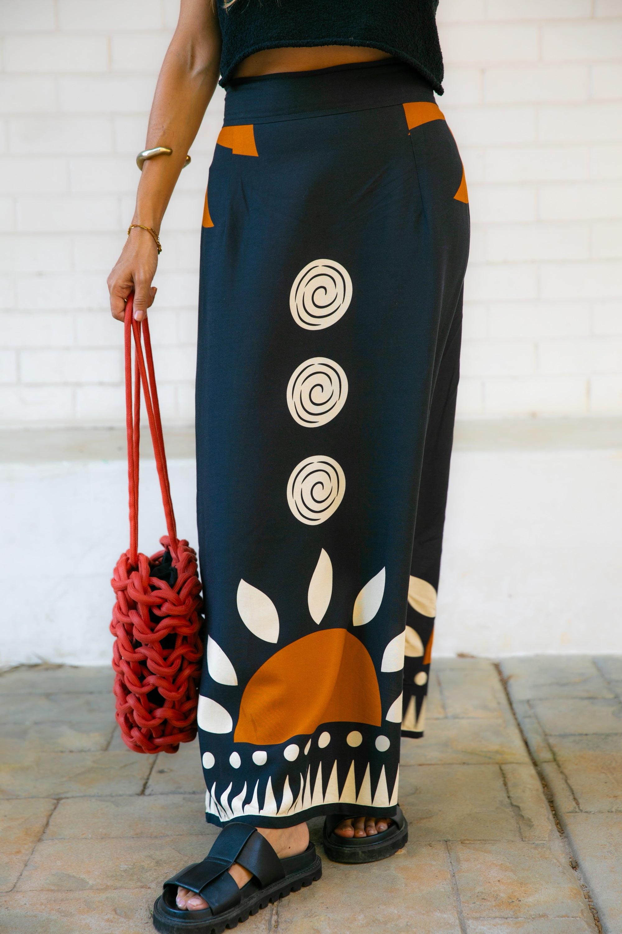 Solstice - Black Maxi Skirt