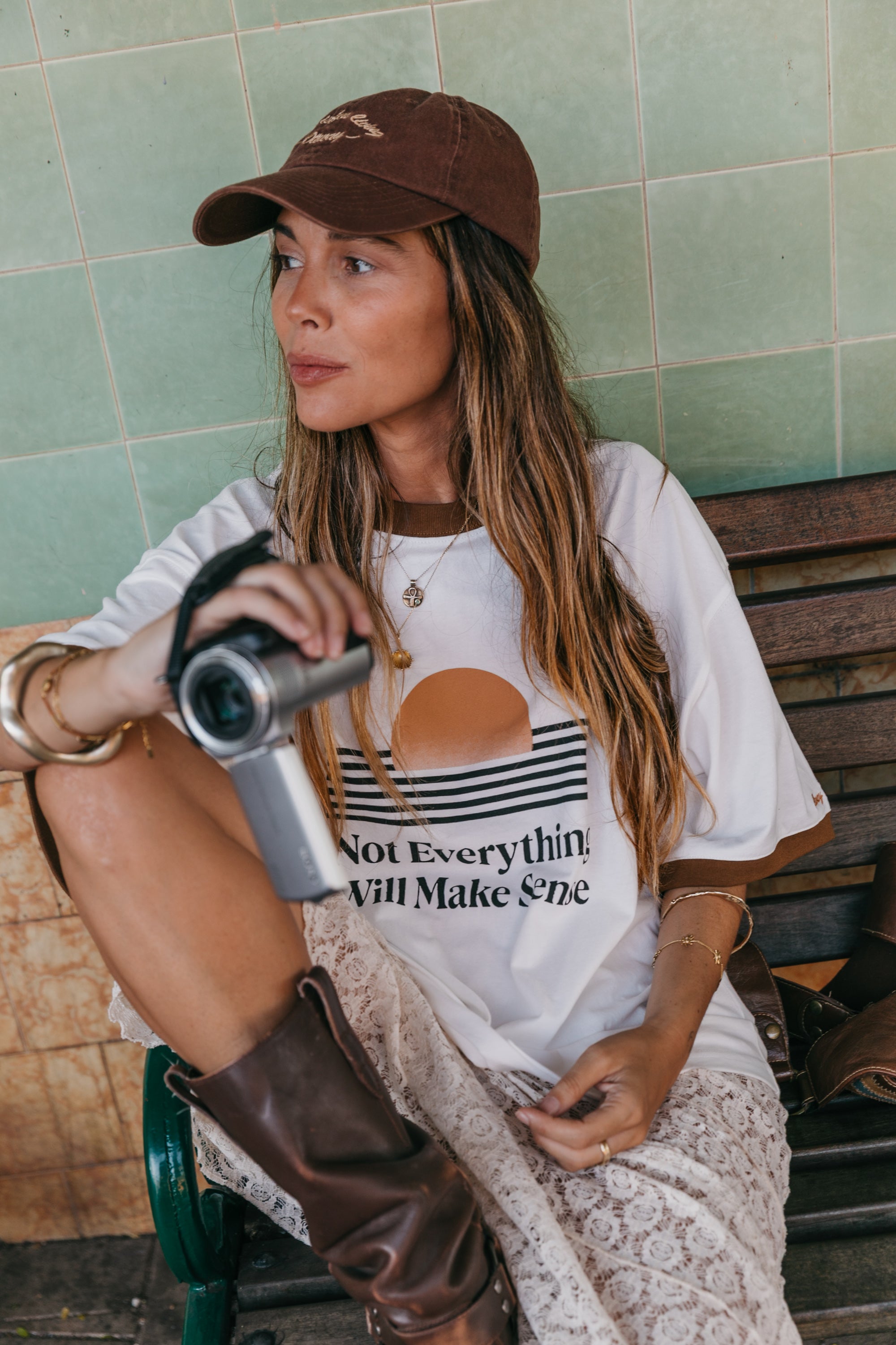 Not Everything Will Make Sense Oversized T-Shirt - White