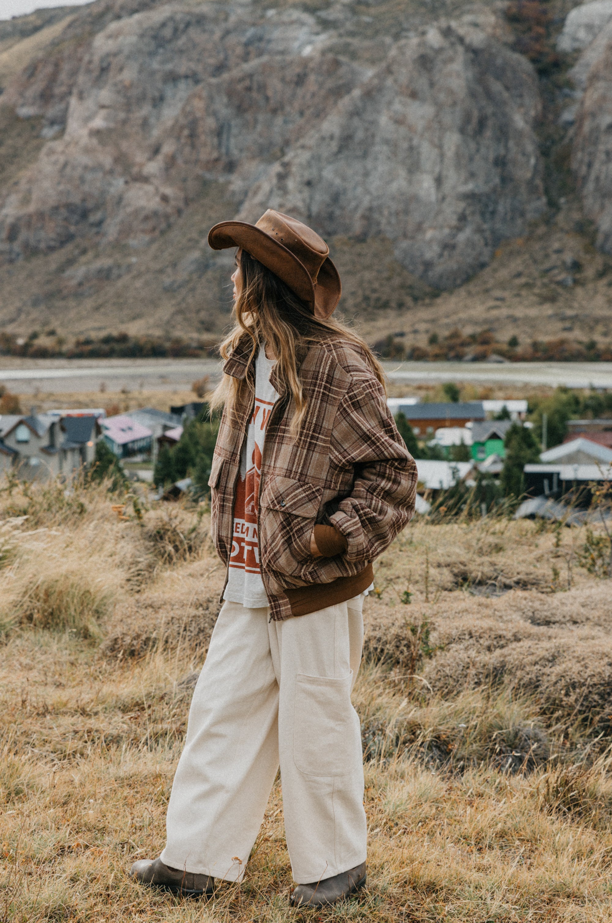 Highland Sherpa Plaid Unisex Jacket