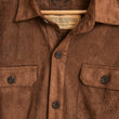 Load image into Gallery viewer, New Federal - Women Suede Long Sleeve Shirt/Jacket