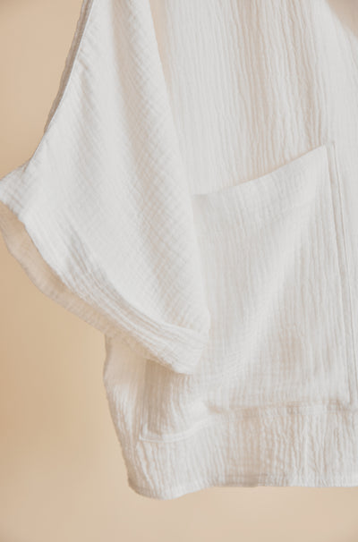 BRELLA - Women White Short Sleeve Shirt