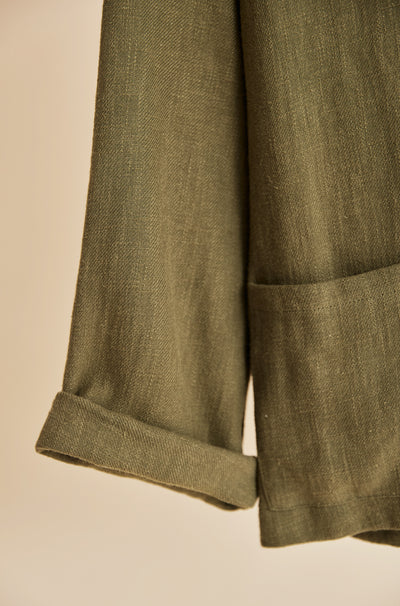 EASTON - WOMEN GREEN SHIRT/JACKET