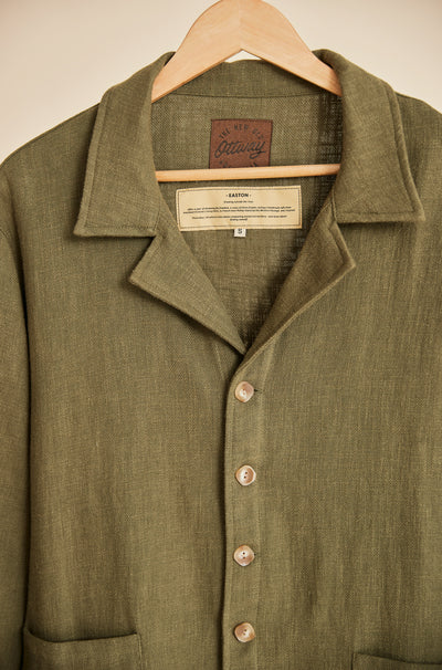 EASTON - WOMEN GREEN SHIRT/JACKET