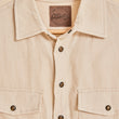 Load image into Gallery viewer, Cream Corduroy - Women Long Sleeve Shirt
