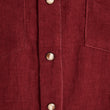 Load image into Gallery viewer, Burgundy Corduroy - Women Long Sleeve Shirt