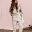 Load image into Gallery viewer, JACKS - Unisex Off-White Overalls