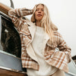 Load image into Gallery viewer, Parker - Women Brown Flannel Jacket
