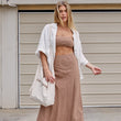 Load image into Gallery viewer, Lily - Plaid Midi Skirt