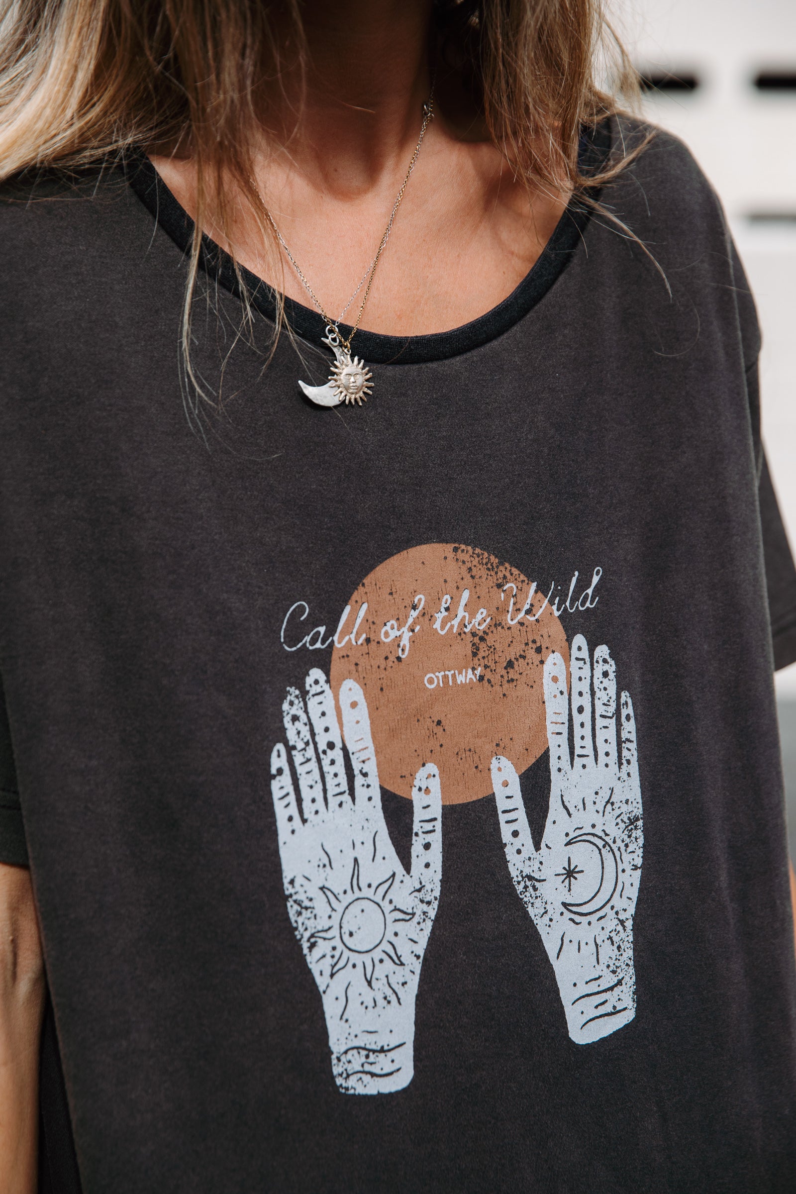 Call of the Wild T-Shirt - Washed Charcoal