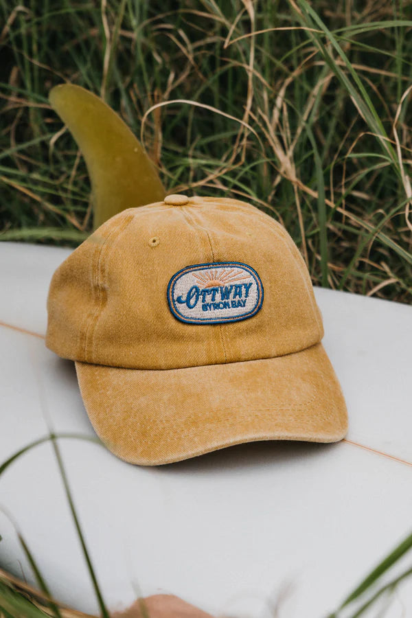 Byron Mustard Cap - Kids