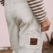 Load image into Gallery viewer, JACKS - Unisex Off-White Overalls