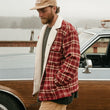 Load image into Gallery viewer, Rover - Burgundy Flannel Jacket