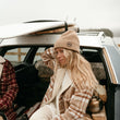 Load image into Gallery viewer, Parker - Women Brown Flannel Jacket