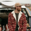 Load image into Gallery viewer, Rover - Burgundy Flannel Jacket