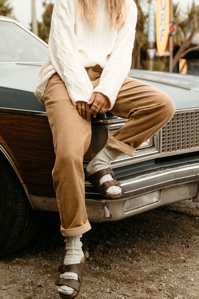 Dayton - Unisex Brown Cord Pants