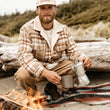Load image into Gallery viewer, Parker - Brown Flannel Jacket