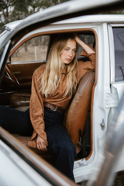 Russet Handcrafted Leather Belt