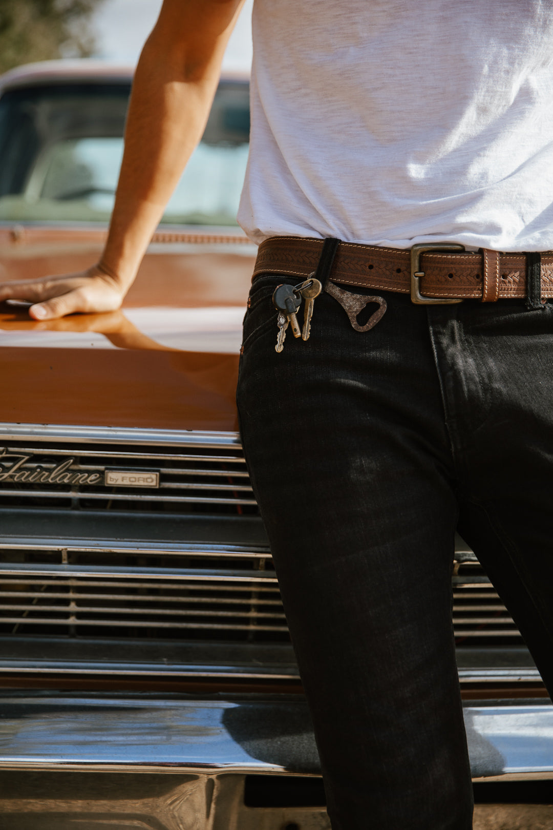 Russet Handcrafted Leather Belt