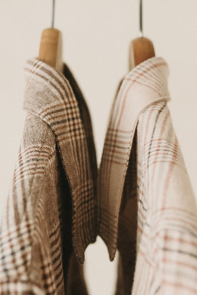 Boston - Women Plaid Long Sleeve Shirt