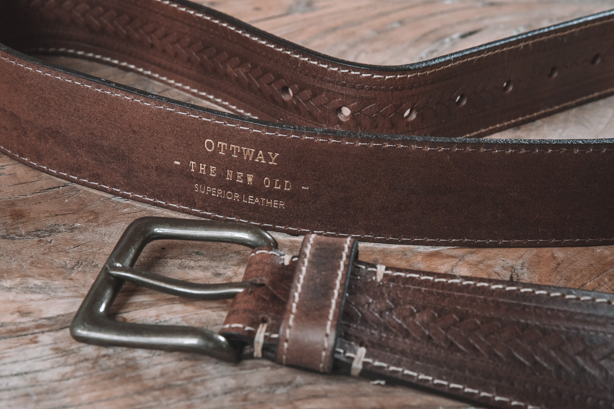Russet Handcrafted Leather Belt