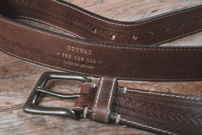 Russet Handcrafted Leather Belt