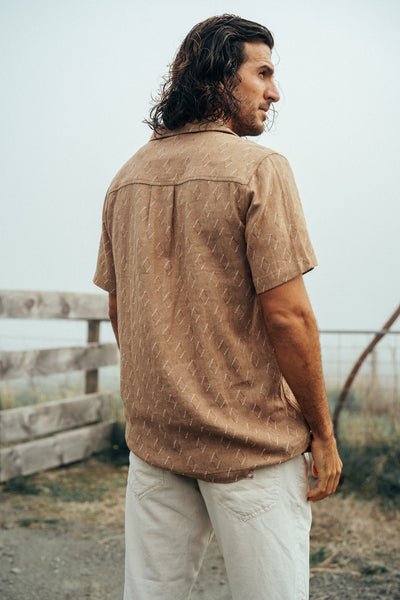 Jasper Brown - Ramie Short Sleeve Shirt