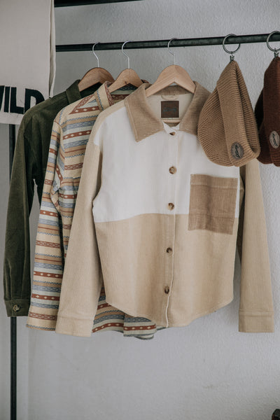 Creamwood Reis - Women Cord Shirt/Jacket