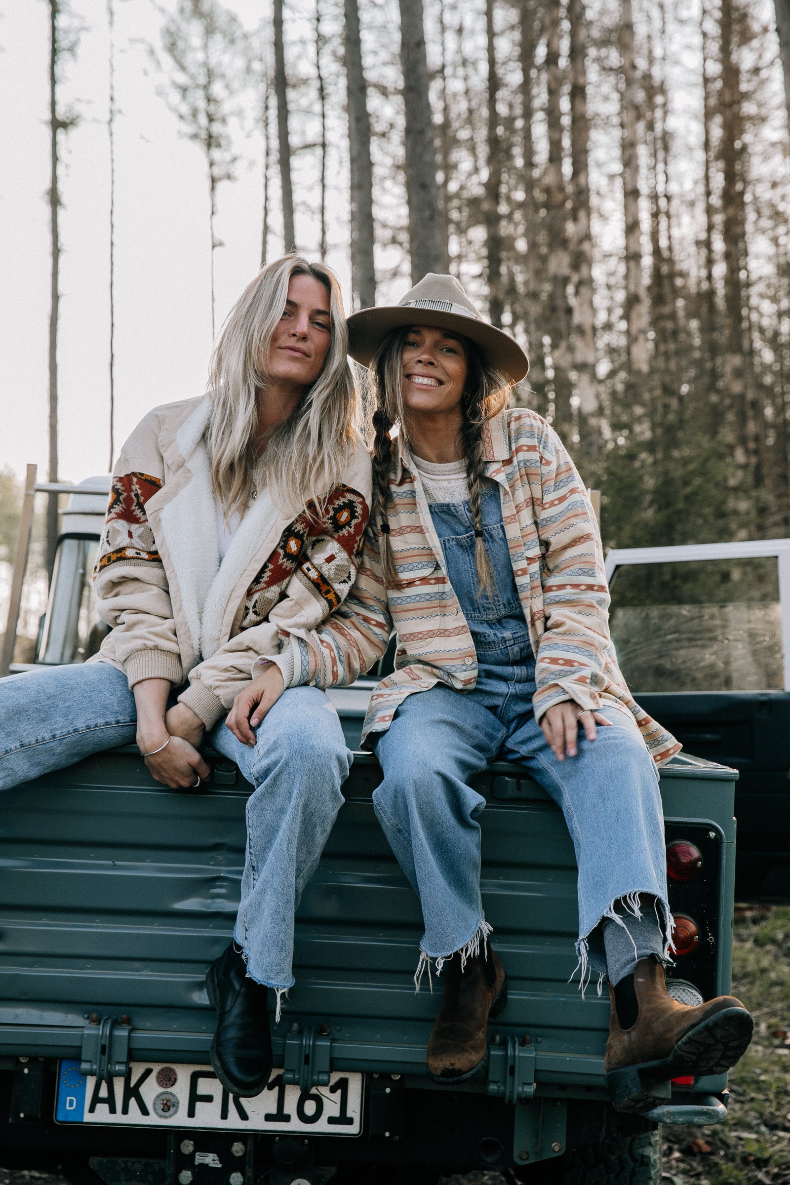 Fernweh - レディース パターン 長袖シャツ