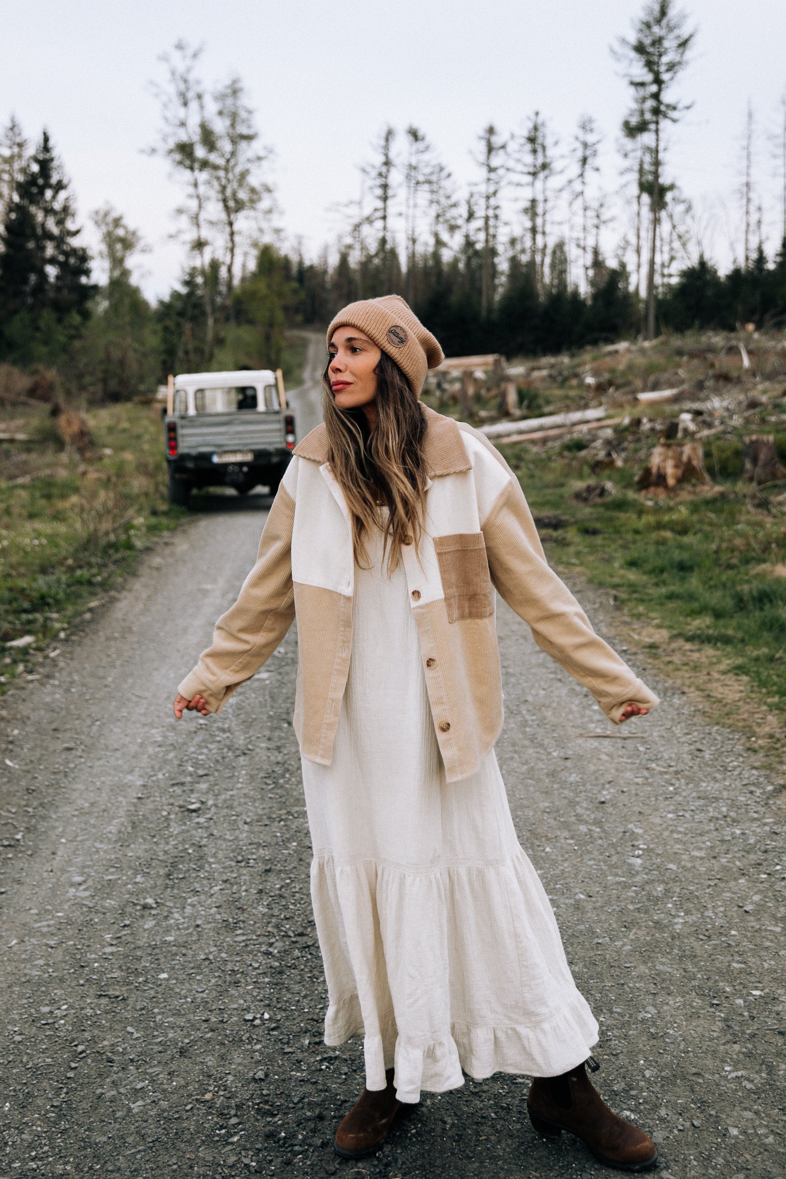 Creamwood Reis - Women Cord Shirt/Jacket