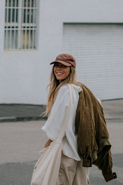 Living Cap - Washed Brown