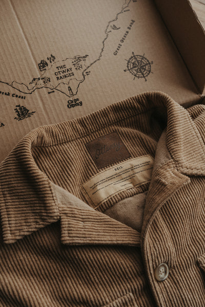 Brown Reis - Women Cord Shirt/Jacket