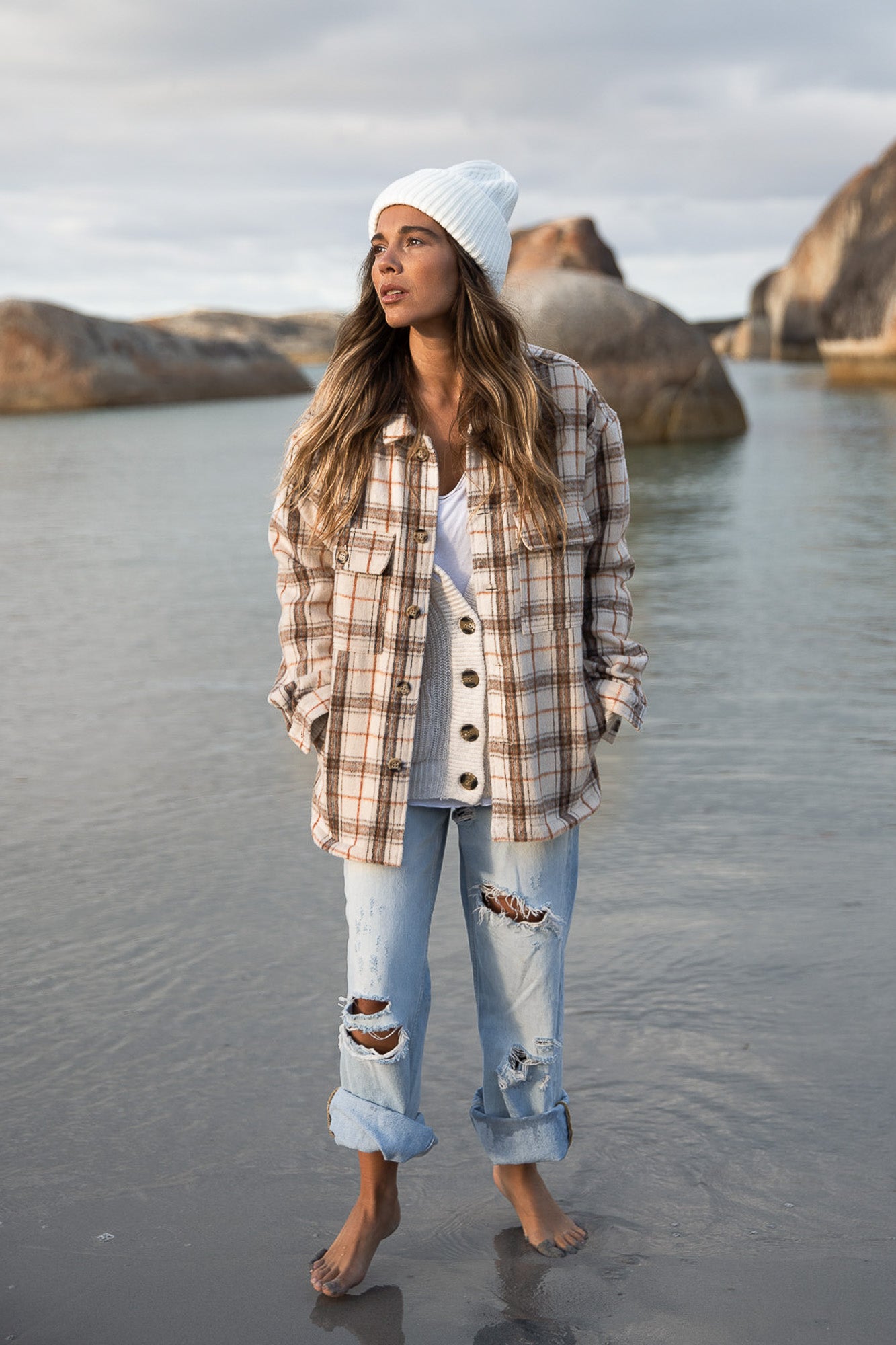 Stedman - Women Flannel Shirt/Jacket