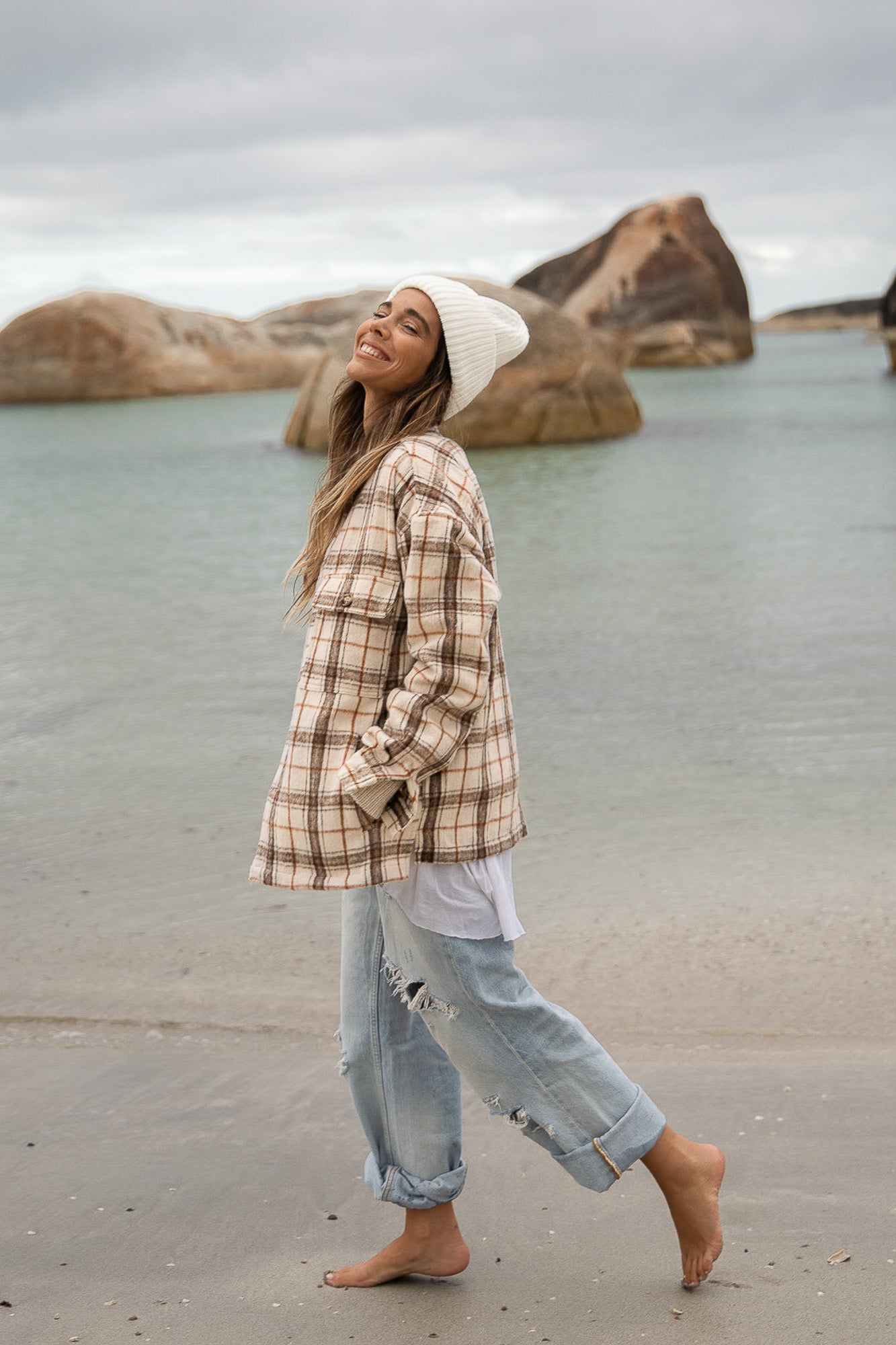 ステッドマン - レディース フランネルシャツ/ジャケット