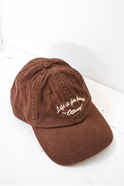 Living Cap - Washed Brown