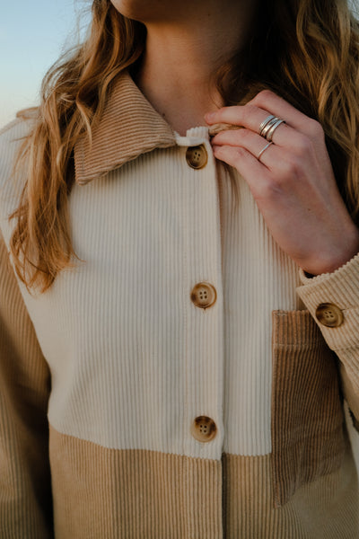 Creamwood Reis - Women Cord Shirt/Jacket