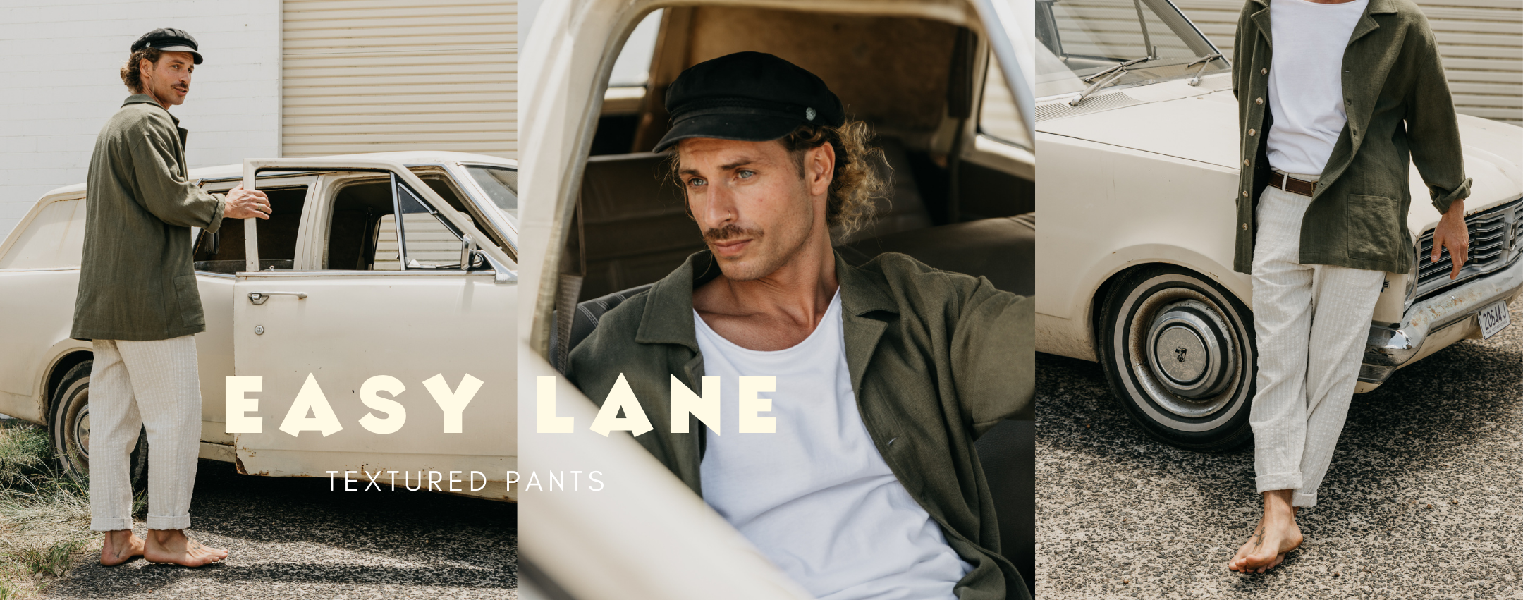 NEW TEXTURED PANTS