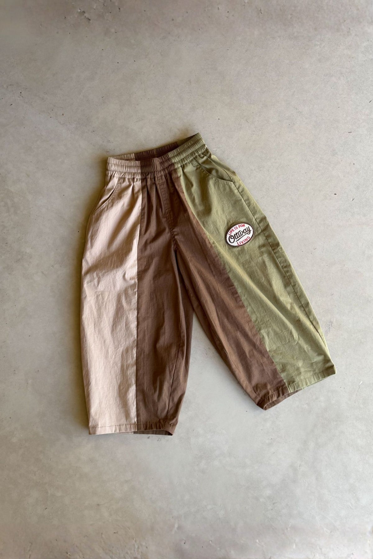 OTTWAY's® Strukturierte Baggy Jeans - Kinder
