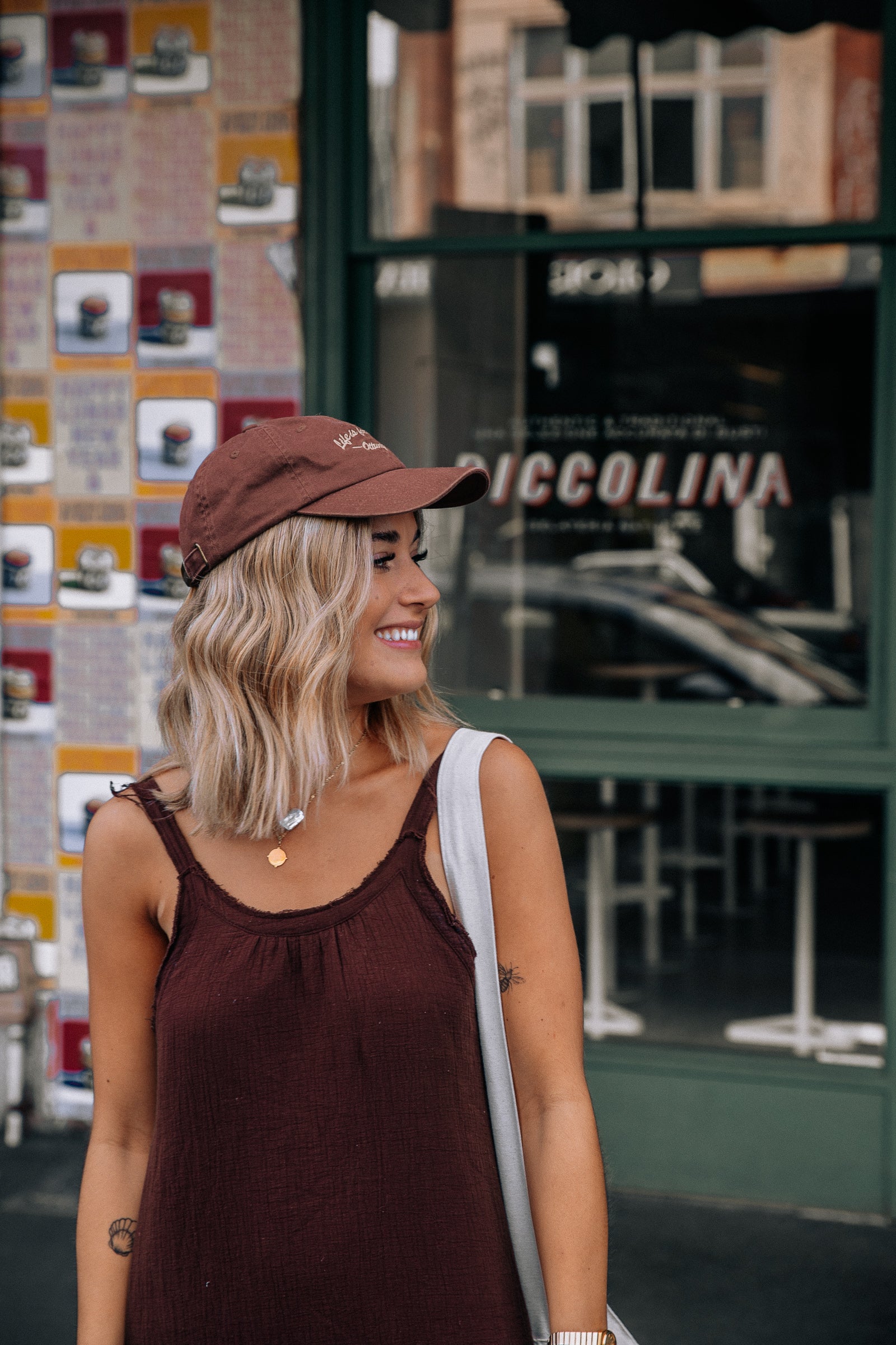 Living Cap - Washed Brown